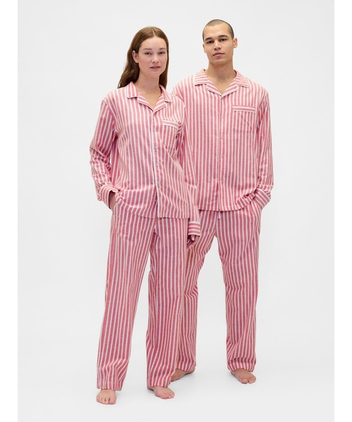 GAP（ギャップ）の「ソフトフランネル パジャマパンツ(ユニセックス)（ルームウェア/パジャマ・レディース・グリーン/ベージュ/グリーン系その他/ブラック×ホワイト/レッド/レッド系その他/ピンク系その他/ブラック×レッド・XS/S/M/L/XXS）」の10枚目の写真