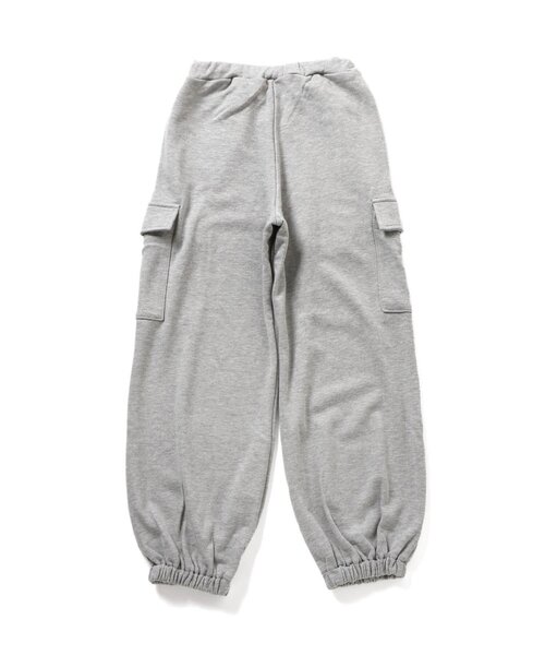 algy(アルジー)の「フロントネームスウェットカーゴパンツ(カーゴパンツ・キッズ・アイボリー/グレー・MEDIUM/SMALL/X-SMALL/XX-SMALL)」の3枚目の写真