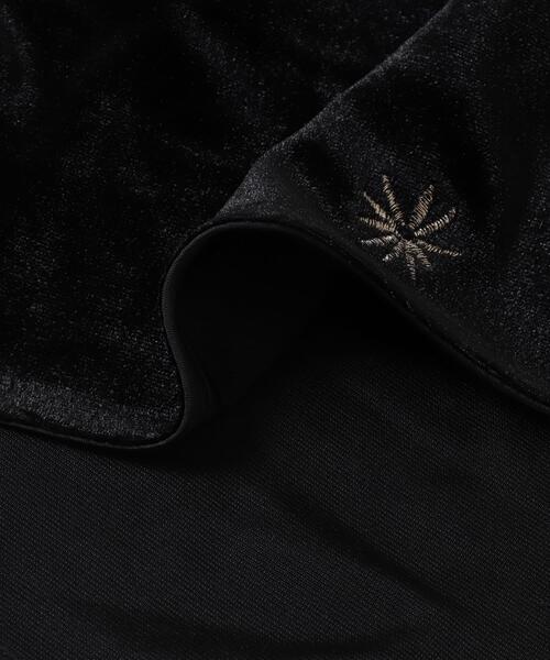 URBAN RESEARCH（アーバンリサーチ）の「ベロア刺繍ラップスカート（スカート・レディース・ブラック・FREE）」の11枚目の写真