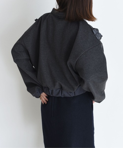 ギャザーフリルハーフZIPトップス Eimee Law│Eimee Law