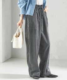 SHIPS | 〈洗濯機可能〉TUMUGITO(R) コーデュロイ ドロスト パンツ(その他パンツ)