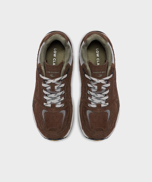 LOW CLASSIC(ロウ クラシック)の「BOTANY VIBRAM SNEAKERS(スニーカー・レディース・ブラウン・40/39/38.5)」の2枚目の写真