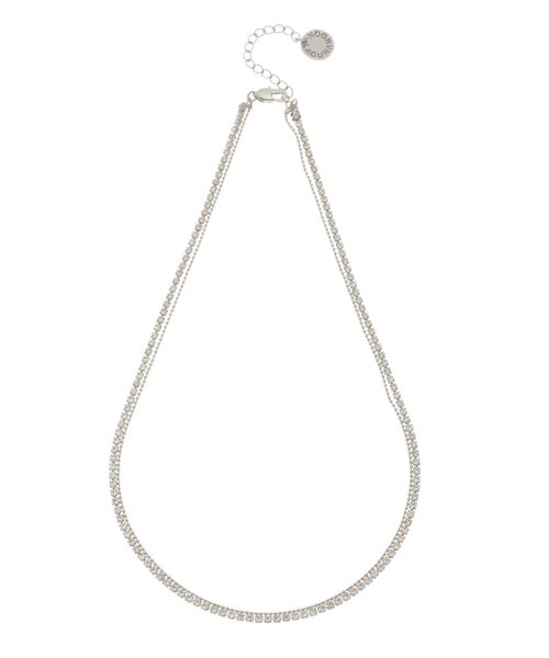 LAGUNAMOON（ラグナムーン）の「ナロービジューネックレス（ネックレス・レディース・シルバー・FREE）」の5枚目の写真