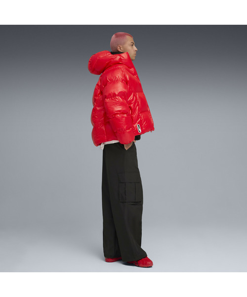 PUMA（プーマ）の「PUMA プーマ メンズ プーマテック-X パッファー ジャケット PUMATECH-X Puffer Jack（ダウンジャケット/コート・メンズ・ブラック/レッド・XX-LARGE/X-LARGE/SMALL/MEDIUM/LARGE）」の14枚目の写真