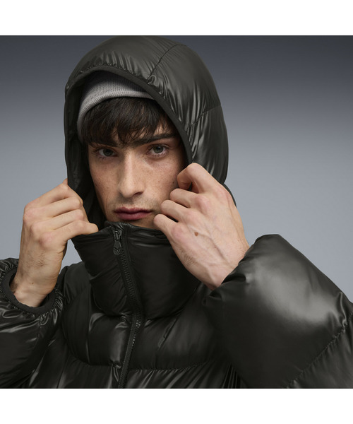 PUMA（プーマ）の「PUMA プーマ メンズ プーマテック-X パッファー ジャケット PUMATECH-X Puffer Jack（ダウンジャケット/コート・メンズ・ブラック/レッド・XX-LARGE/X-LARGE/SMALL/MEDIUM/LARGE）」の20枚目の写真