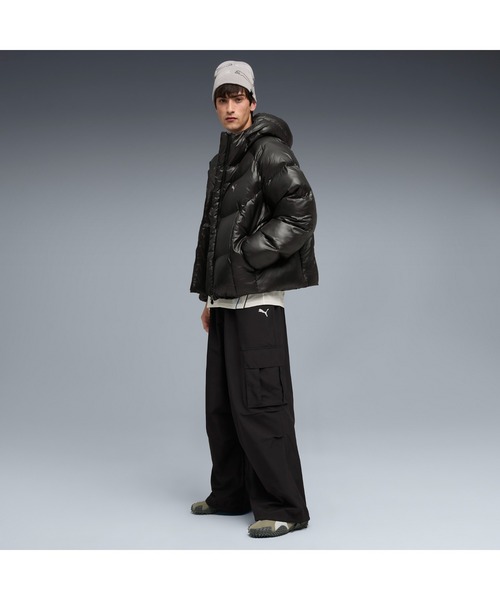 PUMA（プーマ）の「PUMA プーマ メンズ プーマテック-X パッファー ジャケット PUMATECH-X Puffer Jack（ダウンジャケット/コート・メンズ・ブラック/レッド・XX-LARGE/X-LARGE/SMALL/MEDIUM/LARGE）」の6枚目の写真