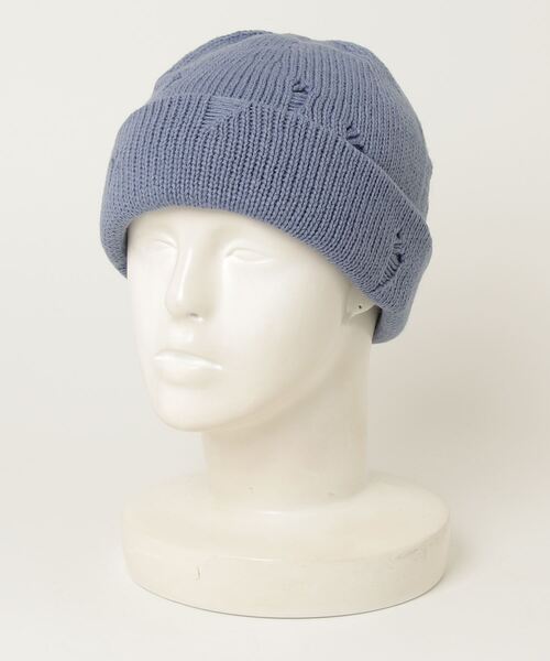 SUBLIME(サブライム)の「(SUBLIME)SMOOTH WHOOL.G WT(ニットキャップ/ビーニー・レディース・ブラック/ライトブルー/ベージュ・ONE SIZE)」の8枚目の写真