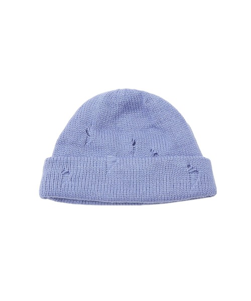 SUBLIME(サブライム)の「(SUBLIME)SMOOTH WHOOL.G WT(ニットキャップ/ビーニー・レディース・ブラック/ライトブルー/ベージュ・ONE SIZE)」の14枚目の写真