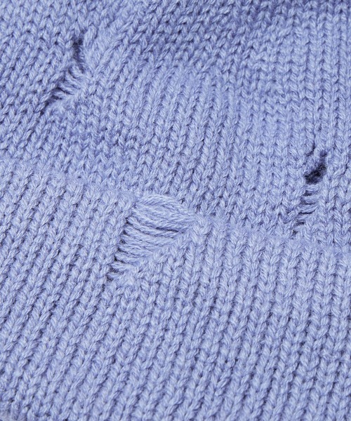SUBLIME(サブライム)の「(SUBLIME)SMOOTH WHOOL.G WT(ニットキャップ/ビーニー・レディース・ブラック/ライトブルー/ベージュ・ONE SIZE)」の18枚目の写真