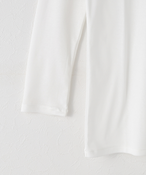 plage（プラージュ）の「LIGHT SHEER LONG Tシャツ（Tシャツ/カットソー・レディース・ホワイト・FREE）」の12枚目の写真