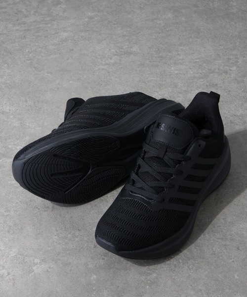 K-SWISS(ケースイス)の「【K-SWISS/ケースイス】エアロニット ローカット スニーカー(スニーカー・メンズ・ブラック/ベージュ・27cm/25.5cm/26.5cm/26cm)」の9枚目の写真