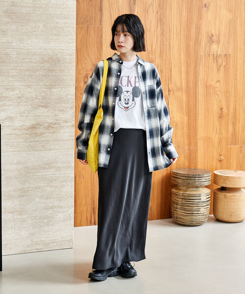 FREAK'S STORE(フリークスストア)の「サテンタイトスカート(スカート・レディース・ブラック/レオパード/ベージュ・SMALL/MEDIUM)」の16枚目の写真