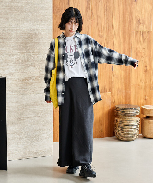 FREAK'S STORE(フリークスストア)の「サテンタイトスカート(スカート・レディース・ブラック/レオパード/ベージュ・SMALL/MEDIUM)」の17枚目の写真