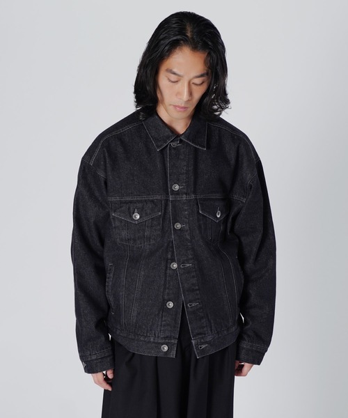 セール】オーバーサイズトラッカージャケット（デニムジャケット
