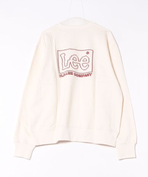 Lee(リー)の「LEE / BACK EMBROIDERY SWEAT / LT3218(スウェット・レディース・レッド/ネイビー/オフホワイト/ブラック・X-LARGE)」の5枚目の写真