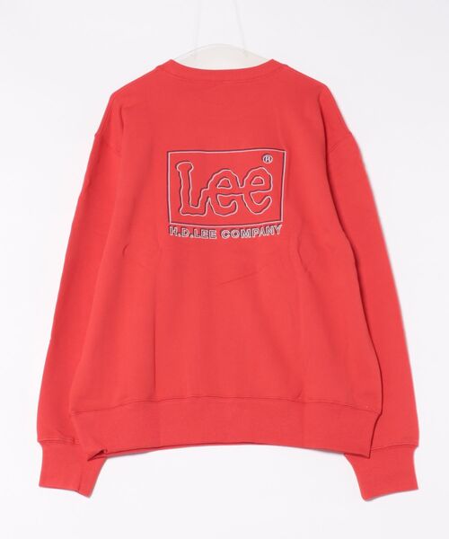 Lee(リー)の「LEE / BACK EMBROIDERY SWEAT / LT3218(スウェット・レディース・レッド/ネイビー/オフホワイト/ブラック・X-LARGE)」の8枚目の写真