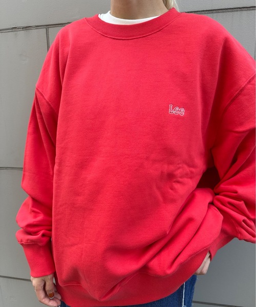 Lee(リー)の「LEE / BACK EMBROIDERY SWEAT / LT3218(スウェット・レディース・レッド/ネイビー/オフホワイト/ブラック・X-LARGE)」の10枚目の写真