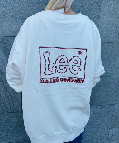 Lee(リー)の「LEE / BACK EMBROIDERY SWEAT / LT3218(スウェット・レディース・レッド/ネイビー/オフホワイト/ブラック・X-LARGE)」の18枚目の写真
