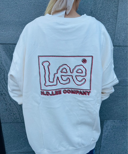 Lee(リー)の「LEE / BACK EMBROIDERY SWEAT / LT3218(スウェット・レディース・レッド/ネイビー/オフホワイト/ブラック・X-LARGE)」の19枚目の写真