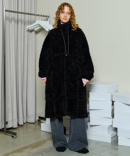 CHARA着用 MAISON SPECIALメゾンスペシャル ボアコート CHARA着用 MAISON SPECIALメゾンスペシャル ボアコート - メルカリ