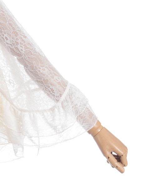 axes femme(アクシーズファム)の「ティアードレースパーカー(カーディガン/ボレロ・レディース・キナリ/ブラック・FREE)」の20枚目の写真