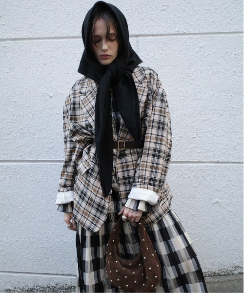 CLANE（クラネ）の「2WAY TAILORED OVER JACKET（テーラードジャケット・レディース・その他・2/1）」の14枚目の写真
