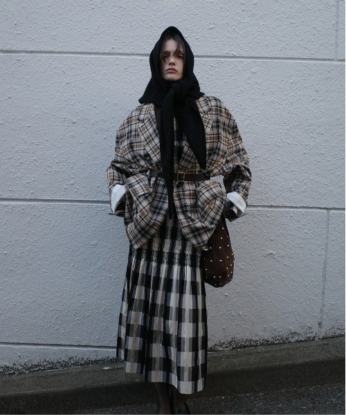 CLANE（クラネ）の「2WAY TAILORED OVER JACKET（テーラードジャケット・レディース・その他・2/1）」の12枚目の写真