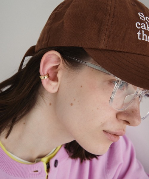 Auntie Rosa Holiday（アンティローザホリデー）の「ニュアンスサークルイヤーカフ（イヤーカフ・レディース・シルバー/ゴールド・FREE）」の7枚目の写真