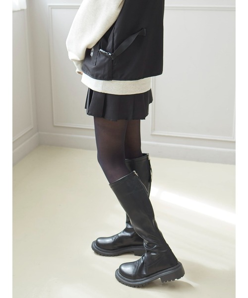 tutuanna(チュチュアンナ)の「25デニール感動のなめらかフィットタイツ(タイツ/ストッキング・レディース・ブラック・L-XL/S-M/M-L)」の3枚目の写真