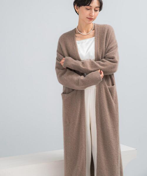 セール】ファーニットロングガウン（カーディガン/ボレロ）｜URBAN