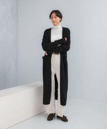 URBAN RESEARCH ROSSO WOMEN | ファーニットロングガウン(カーディガン/ボレロ)