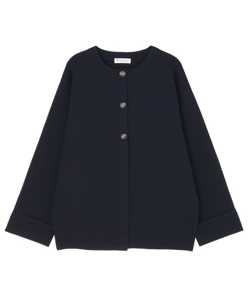 TOKYO SHIRTS(トウキョウシャツ)の「コクーン カーディガン(カーディガン/ボレロ・レディース・ベージュ/ネイビー・M/L)」の11枚目の写真