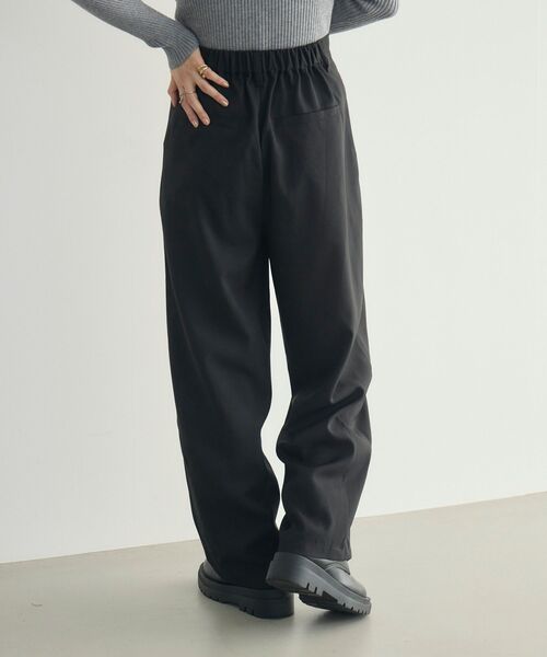 RETRO GIRL（レトロガール）の「【WEB限定】タックワイドパンツ（その他パンツ・レディース・チャコールグレー/ブラック/ベージュ・FREE）」の6枚目の写真