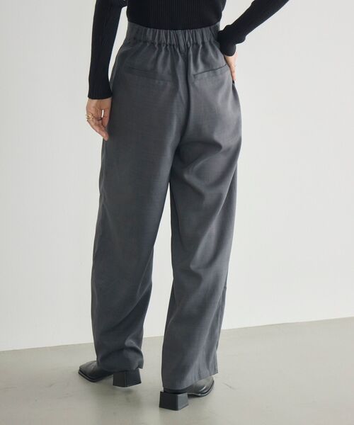 RETRO GIRL（レトロガール）の「【WEB限定】タックワイドパンツ（その他パンツ・レディース・チャコールグレー/ブラック/ベージュ・FREE）」の9枚目の写真