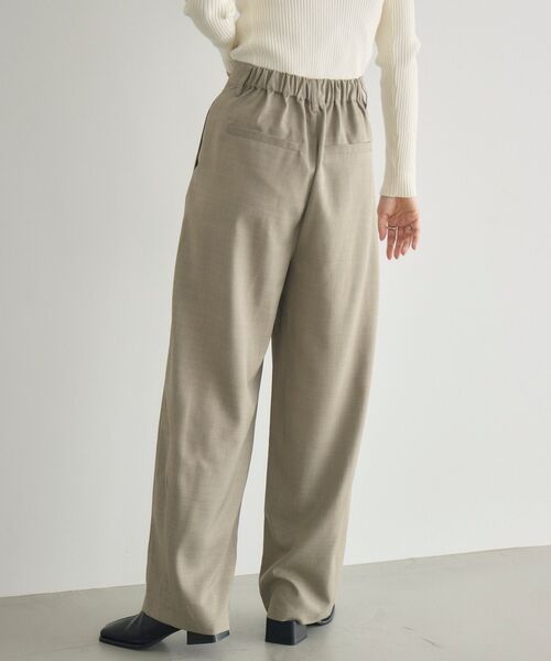 RETRO GIRL（レトロガール）の「【WEB限定】タックワイドパンツ（その他パンツ・レディース・チャコールグレー/ブラック/ベージュ・FREE）」の13枚目の写真