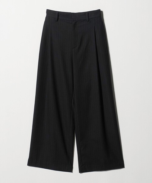 セール】ストライプ タックワイドパンツ（スラックス）｜BEAUTY&YOUTH