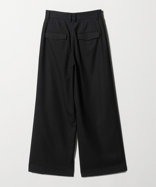 BEAUTY&YOUTH UNITED ARROWS（ビューティーアンドユースユナイテッドアローズ）の「ストライプ タックワイドパンツ（スラックス・レディース・ダークグレー/ブラック・M/XS/S）」の13枚目の写真