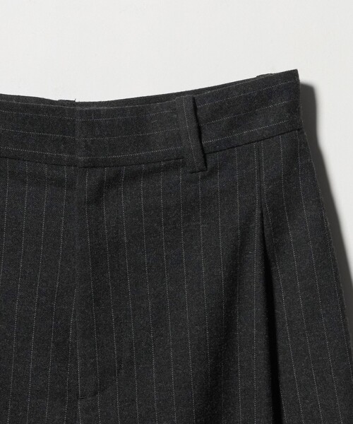 セール】ストライプ タックワイドパンツ（スラックス）｜BEAUTY&YOUTH