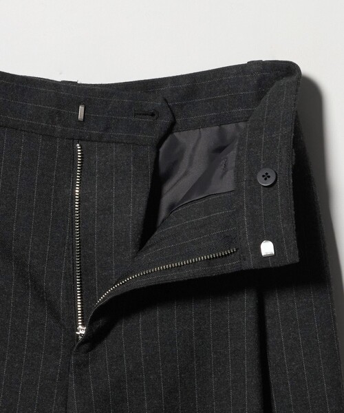 セール】ストライプ タックワイドパンツ（スラックス）｜BEAUTY&YOUTH