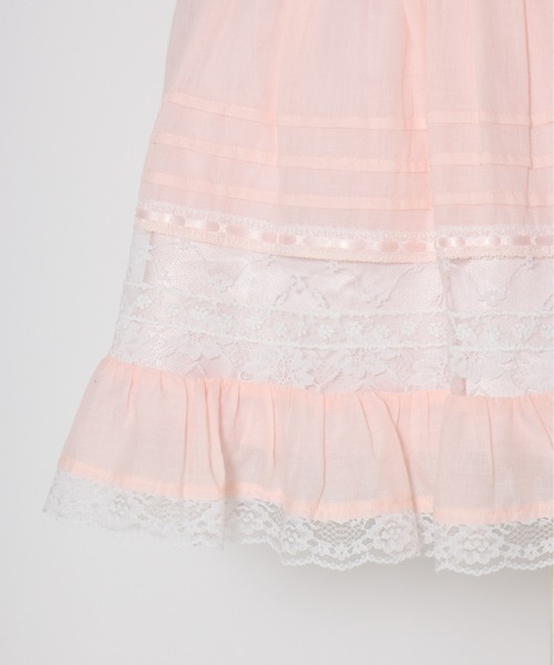 Fiorforte（フィオルフォルテ）の「vintage lace skirt（スカート・レディース・ピンク/ホワイト・FREE）」の13枚目の写真