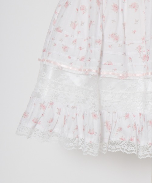 Fiorforte（フィオルフォルテ）の「vintage lace skirt（スカート・レディース・ピンク/ホワイト・FREE）」の9枚目の写真