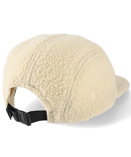 WIND AND SEA（ウィンダンシー）の「POLARTEC BOA FLEECE CAMP CAP（キャップ・メンズ・ブラック/ベージュ・F）」の5枚目の写真