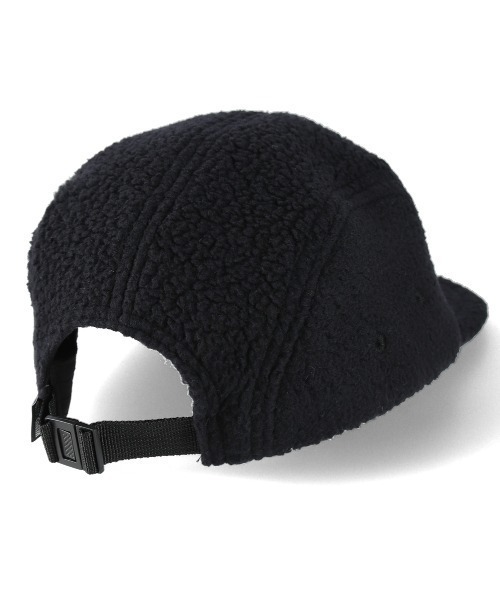 WIND AND SEA（ウィンダンシー）の「POLARTEC BOA FLEECE CAMP CAP（キャップ・メンズ・ブラック/ベージュ・F）」の8枚目の写真