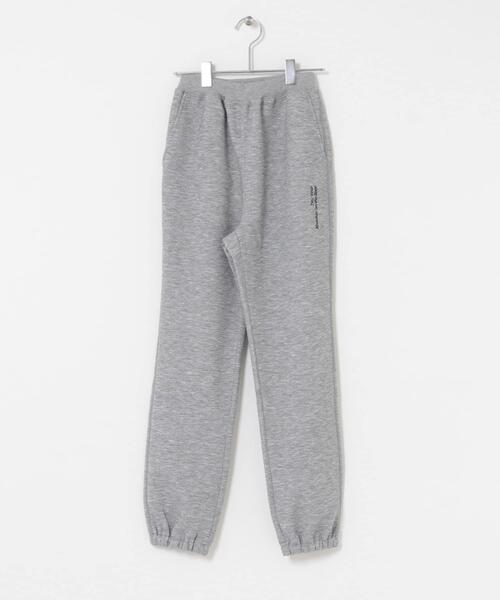 URBAN RESEARCH DOORS（アーバンリサーチドアーズ）の「『WEB/一部店舗限定』『セットアップ対応』ダンボールニットスウェットパンツ(KIDS)（その他パンツ・キッズ・ブラック/グレー・150）」の3枚目の写真