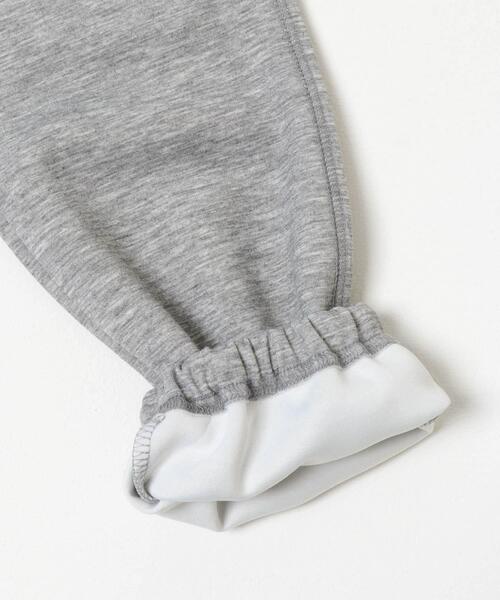 URBAN RESEARCH DOORS（アーバンリサーチドアーズ）の「『WEB/一部店舗限定』『セットアップ対応』ダンボールニットスウェットパンツ(KIDS)（その他パンツ・キッズ・ブラック/グレー・150）」の6枚目の写真