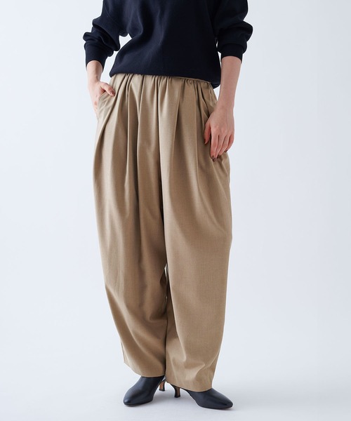 セール】ウールライクボリュームドロストパンツ（その他パンツ