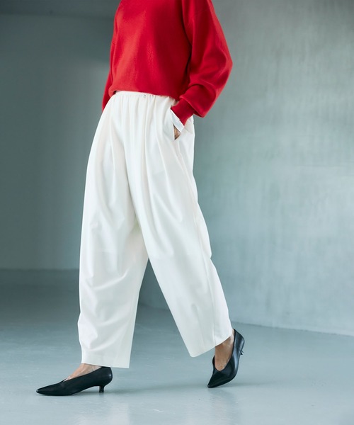 セール】ウールライクボリュームドロストパンツ（その他パンツ