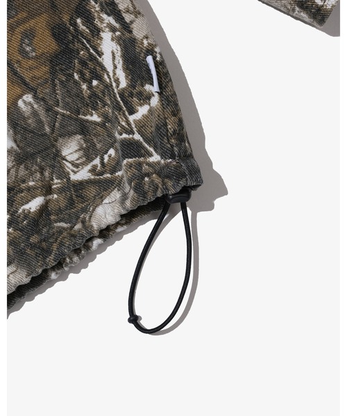 KEBOZ（ケボズ）の「REAL TREE CAMO  HALF ZIP HOODED SHIRT（パーカー・メンズ・リアルツリーカモ・M/L/XL）」の11枚目の写真