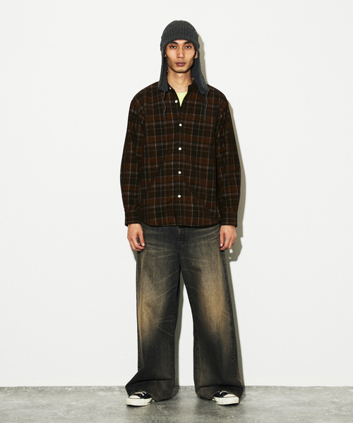 ジャーナルスタンダード（JOURNAL STANDARD）/パターン コーデュロイ レギュラー シャツ セール】パターン コーデュロイ レギュラー シャツ（シャツ/ブラウス