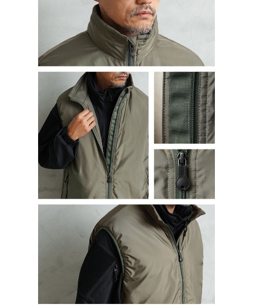 WAIPER.inc LIGHT PUFF PRIMALOFT ベスト PERTEX UNLIMITED【WP1080